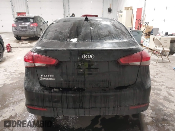 2018 Kia Forte LX with VIN 3KPFL4A74JE197378, listed as a IAAI auction lot 41543383 with 107,078 mi miles. Bid and sale history available at carsss.com. Image 16.