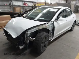 2020 Tesla Model 3 Standard Range Plus with VIN 5YJ3E1EA7LF805828, listed as a IAAI auction lot 41841505 with 44,946 mi miles and . Bid and sale history available at DreamBid. Image 18.
