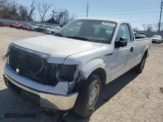 2014 Ford F-150 XL with VIN 1FTNF1CFXEKD20383, listed as a Copart auction lot 87312094 with 171,886 mi miles and Salvage Title. Bid and sale history available at carsss.com. Image 1.