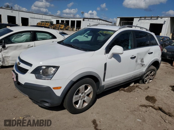 2015 Chevrolet Captiva Sport LS with VIN 3GNAL2EK2FS503359, listed as a Copart auction lot 80503174 with 62,655 mi miles and Salvage Title. Bid and sale history available at DreamBid. Image 1.