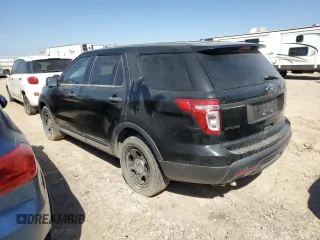 2014 Ford Utility Police Interceptor with VIN 1FM5K8AR6EGB44643, listed as a Copart auction lot 65148214 with 147,056 mi miles and Salvage Title. Bid and sale history available at carsss.com. Image 2.