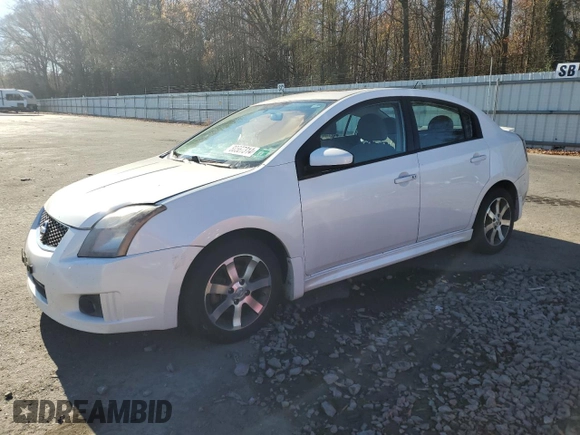 2012 Nissan Sentra S with VIN 3N1AB6AP2CL689479, listed as a Copart auction lot 82641334 with 147,195 mi miles and Salvage Title. Bid and sale history available at DreamBid. Image 1.