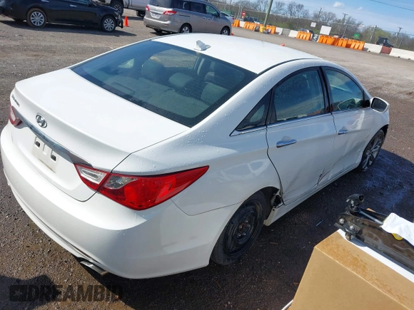 2011 Hyundai Sonata SE with VIN 5NPEC4AC1BH165655, listed as a IAAI auction lot 41874975 with 156,482 mi miles. Bid and sale history available at carsss.com. Image 4.
