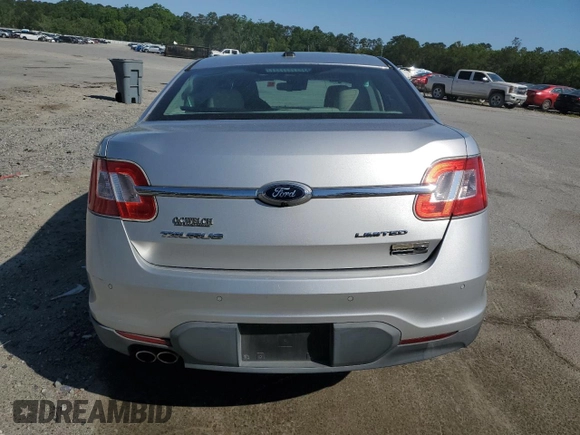 2011 Ford Taurus Limited with VIN 1FAHP2FW0BG124761, listed as a Copart auction lot 53791965 with Not Provided miles and Salvage Title. Bid and sale history available at carsss.com. Image 6.