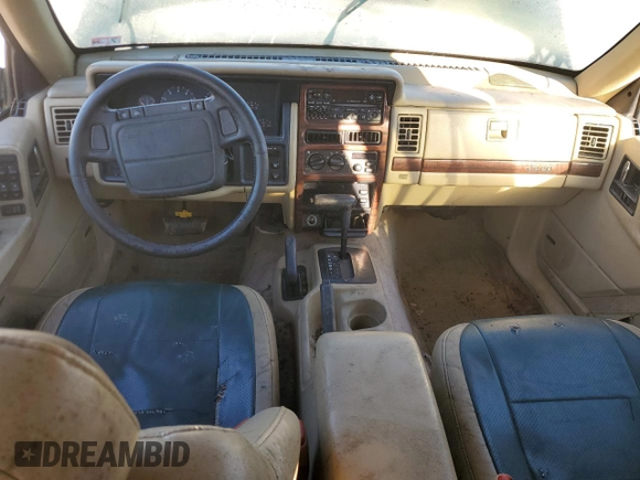 1995 Jeep Grand Cherokee Limited with VIN 1J4GZ78Y7SC730118, listed as a Copart auction lot 76031964 with 184,074 mi miles and Salvage Title. Bid and sale history available at carsss.com. Image 8.