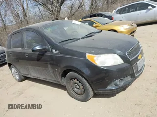2009 Chevrolet Aveo 1LT with VIN KL1TD66E59B631584, listed as a IAAI auction lot 41767703 with 160,423 mi miles and . Bid and sale history available at DreamBid. Image 1.