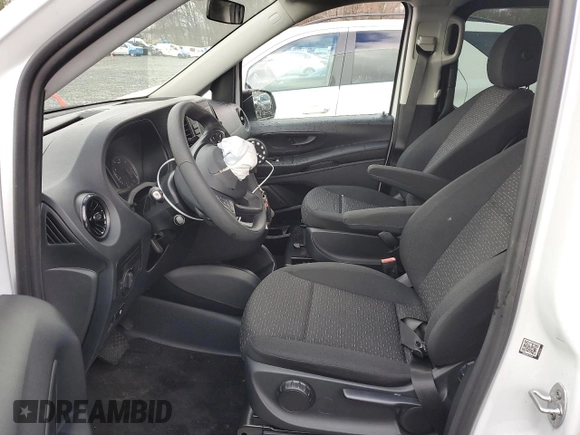 2023 Mercedes-Benz Metris with VIN W1WV0FEY4P4207618, listed as a Copart auction lot 49060834 with Not Provided miles and Salvage Title. Bid and sale history available at DreamBid. Image 7.
