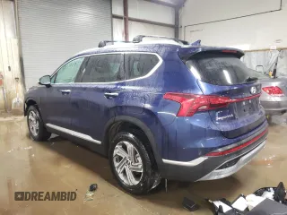 2022 Hyundai Santa Fe XRT with VIN 5NMS6DAJ8NH401602, listed as a Copart auction lot 43572275 with 44,982 mi miles and Salvage Title. Bid and sale history available at carsss.com. Image 2.