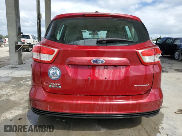 2017 Ford C-Max Energi Titanium with VIN 1FADP5FU4HL109002, listed as a Copart auction lot 73577673 with 31,155 mi miles. Bid and sale history available at carsss.com. Image 6.