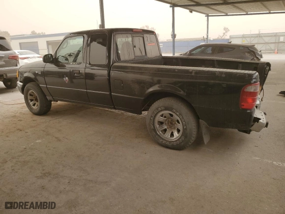 2003 Ford Ranger XL Fleet with VIN 1FTYR44V23PB15880, listed as a Copart auction lot 47294235 with 155,222 mi miles and Salvage Title. Bid and sale history available at carsss.com. Image 2.