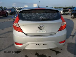 2012 Hyundai Accent SE with VIN KMHCU5AE4CU058727, listed as a Copart auction lot 54253065 with 177,409 mi miles and Salvage Title. Bid and sale history available at carsss.com. Image 6.