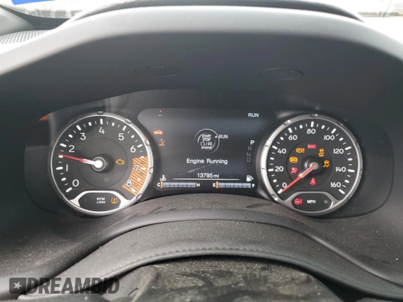 2023 Jeep Renegade Altitude with VIN ZACNJDE18PPP35399, listed as a Copart auction lot 51168305 with 13,795 mi miles and Salvage title. Bid and sale history available at DreamBid. Image 9.