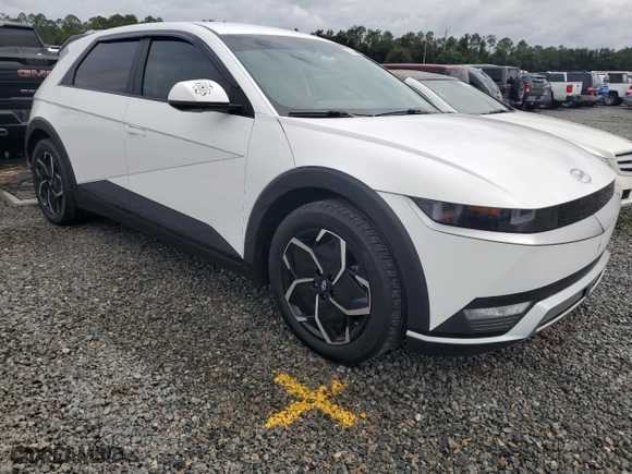 2023 Hyundai IONIQ 5 SE Standard Range with VIN KM8KM4AB3PU138392, listed as a Copart auction lot 74308814 with 0 mi miles and Non Repairable. Bid and sale history available at carsss.com. Image 4.