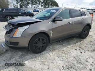 2011 Cadillac SRX Luxury Collection with VIN 3GYFNAEYXBS551980, listed as a Copart auction lot 48872345 with 198,707 mi miles and Salvage Title. Bid and sale history available at carsss.com. Image 1.