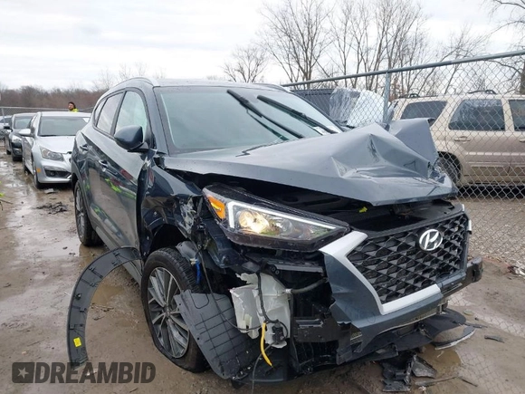 2019 Hyundai Tucson Ultimate with VIN KM8J3CAL7KU076246, listed as a IAAI auction lot 41836361 with 26,097 mi miles. Bid and sale history available at carsss.com. Image 1.
