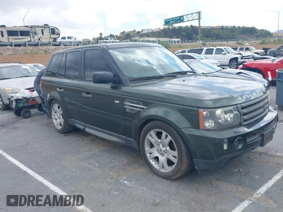 2006 Land Rover Range Rover Sport HSE with VIN SALSF25446A965292, listed as a IAAI auction lot 41562660 with 61,783 mi miles and . Bid and sale history available at DreamBid. Image 1.