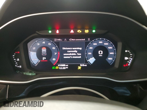 2023 Audi Q3 S line Premium with VIN WA1DECF35P1103144, listed as a Copart auction lot 55623225 with 41,088 mi miles and Clean title. Bid and sale history available at DreamBid. Image 9.