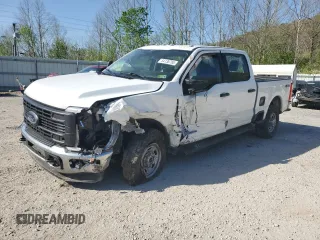 2023 Ford F-250 XL with VIN 1FT8W2BT7PED66555, listed as a Copart auction lot 54136785 with 57,548 mi miles and Salvage title. Bid and sale history available at DreamBid. Image 1.