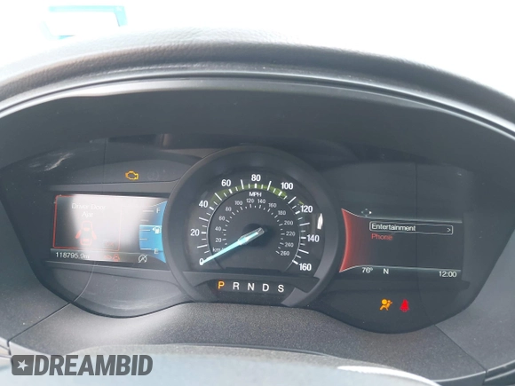 2018 Ford Fusion SE with VIN 3FA6P0HD8JR277127, listed as a IAAI auction lot 42040109 with 118,795 mi miles. Bid and sale history available at carsss.com. Image 7.