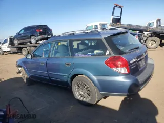 2008 Subaru Outback (Natl) i with VIN 4S4BP61CX87360696, listed as a Copart auction lot 81800924 with 129,903 mi miles and Salvage Title. Bid and sale history available at carsss.com. Image 2.