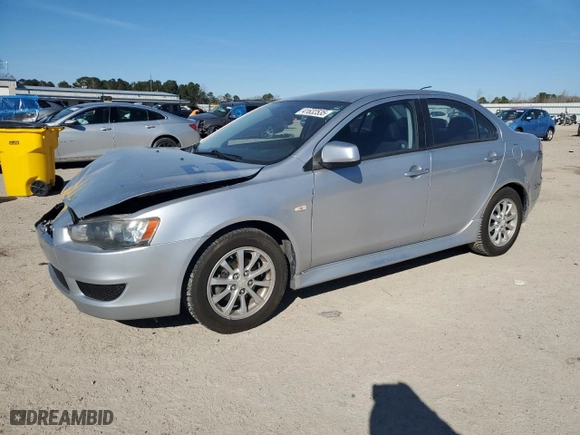 2014 Mitsubishi Lancer ES with VIN JA32U2FUXEU017535, listed as a Copart auction lot 41632535 with 130,108 mi miles and Clean Title. Bid and sale history available at carsss.com. Image 1.