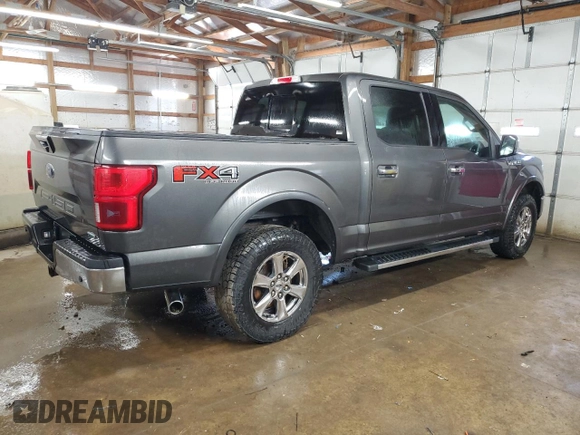 2018 Ford F-150 XL with VIN 1FTEW1EG0JKD86974, listed as a Copart auction lot 53945485 with 141,641 mi miles and Clean Title. Bid and sale history available at DreamBid. Image 3.