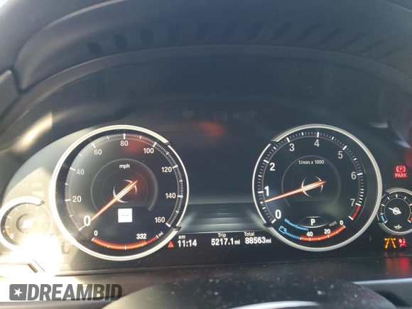2019 BMW X6 xDrive50i with VIN 5UXKU6C5XK0Z67028, listed as a Copart auction lot 43706945 with 88,563 mi miles and Salvage Title. Bid and sale history available at carsss.com. Image 9.