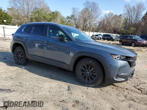 2024 Mazda CX-50 2.5 S Preferred Package with VIN 7MMVABBM9RN163017, listed as a Copart auction lot 51223075 with 9,668 mi miles and Salvage Title. Bid and sale history available at carsss.com. Image 4.