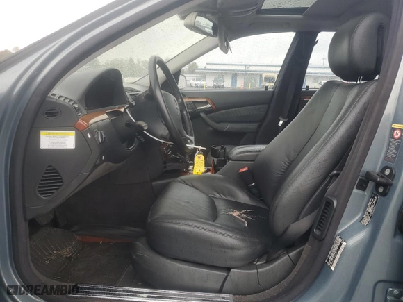2006 Mercedes-Benz S-Class 3.7L with VIN WDBNF67JX6A483715, listed as a Copart auction lot 80073534 with 0 mi miles and Salvage Title. Bid and sale history available at carsss.com. Image 7.