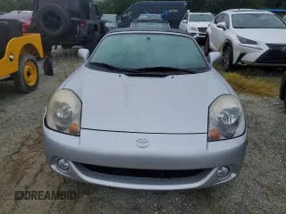 2003 Toyota MR2 z VIN JTDFR320330056176, wystawiony jako Copart lot #74517284 z przebiegiem 112 349 mil mil oraz Szkody całkowita. Historia ofert i sprzedaży dostępna na DreamBid. Obrazek 5.