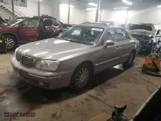 2005 Hyundai XG350 with VIN KMHFU45E05A420459, listed as a Copart auction lot 85976864 with 93,068 mi miles and Salvage Title. Bid and sale history available at carsss.com. Image 1.