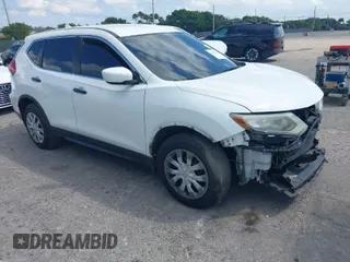2017 Nissan Rogue SV with VIN JN8AT2MT4HW144188, listed as a IAAI auction lot 41894158 with 97,237 mi miles. Bid and sale history available at carsss.com. Image 1.