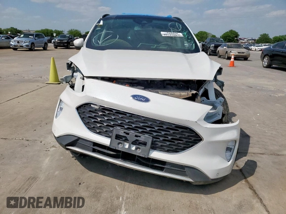 2022 Ford Escape Titanium with VIN 1FMCU9J91NUB93886, listed as a Copart auction lot 51745025 with Not provided miles and Clean title. Bid and sale history available at DreamBid. Image 5.