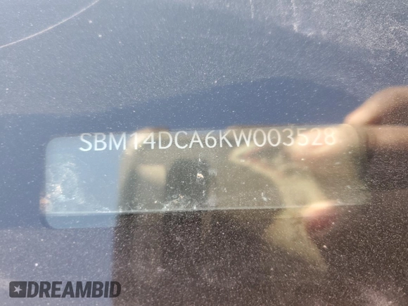 2019 McLaren 720S with VIN SBM14DCA6KW003528, listed as a Copart auction lot 44866995 with Not Provided miles and Salvage Title. Bid and sale history available at DreamBid. Image 13.