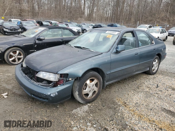1996 Honda Accord EX with VIN 1HGCD5655TA028555, listed as a Copart auction lot 46263005 with 186,377 mi miles and Salvage Title. Bid and sale history available at DreamBid. Image 1.
