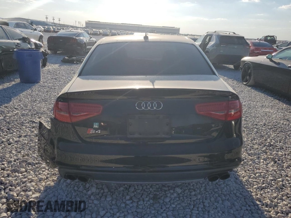 2015 Audi S4 Premium Plus with VIN WAUBGAFL2FA069302, listed as a Copart auction lot 71575294 with 104,664 mi miles and Salvage Title. Bid and sale history available at carsss.com. Image 6.