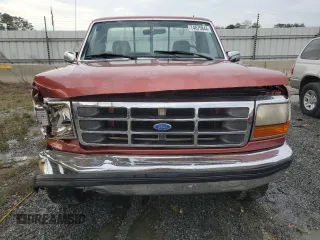 1995 Ford F-150 with VIN 1FTEF14N3SNA76012, listed as a Copart auction lot 74675844 with 133,345 mi miles and Salvage Title. Bid and sale history available at carsss.com. Image 5.
