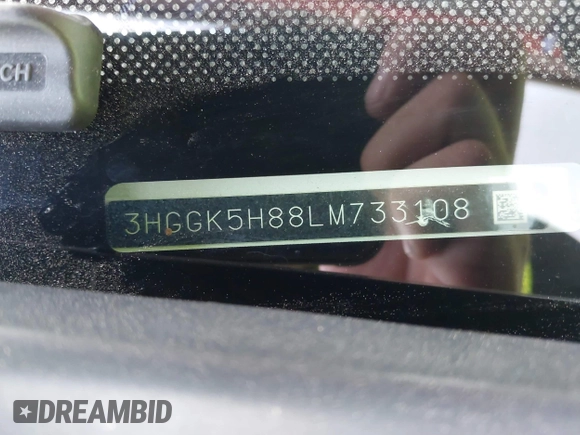 2020 Honda Fit EX с VIN 3HGGK5H88LM733108, выставлен на аукционе IAAI как лот 42568181 с пробегом 124 682 миль миль и . История ставок и продаж доступна на DreamBid. Изображение 9.
