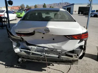 2020 Nissan Sentra S with VIN 3N1AB8BV3LY253221, listed as a Copart auction lot 87186584 with 41,380 mi miles and Salvage Title. Bid and sale history available at DreamBid. Image 6.