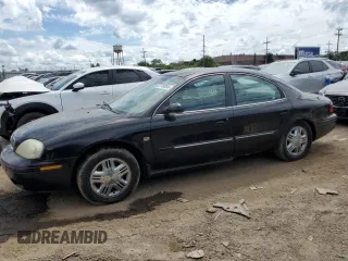 2004 Mercury Sable LS Premium with VIN 1MEHM55S04G604481, listed as a Copart auction lot 61749854 with 153,001 mi miles and Non Repairable. Bid and sale history available at carsss.com. Image 1.