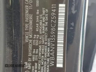 2008 BMW 5 Series 528xi with VIN WBANV13598CZ59411, listed as a Copart auction lot 54164515 with 143,019 mi miles and Clean Title. Bid and sale history available at carsss.com. Image 12.