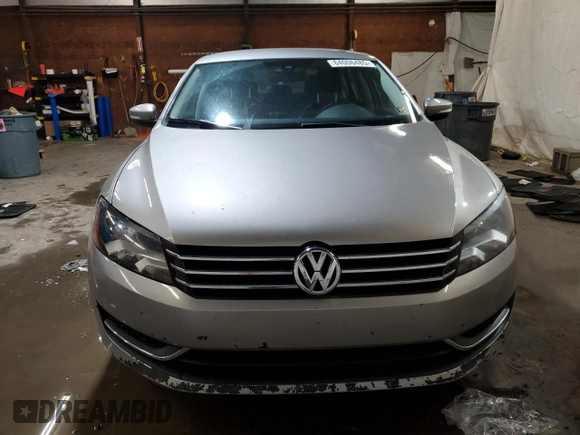 2013 Volkswagen Passat SE with VIN 1VWBP7A30DC096848, listed as a Copart auction lot 64006485 with 136,742 mi miles and Salvage title. Bid and sale history available at DreamBid. Image 5.