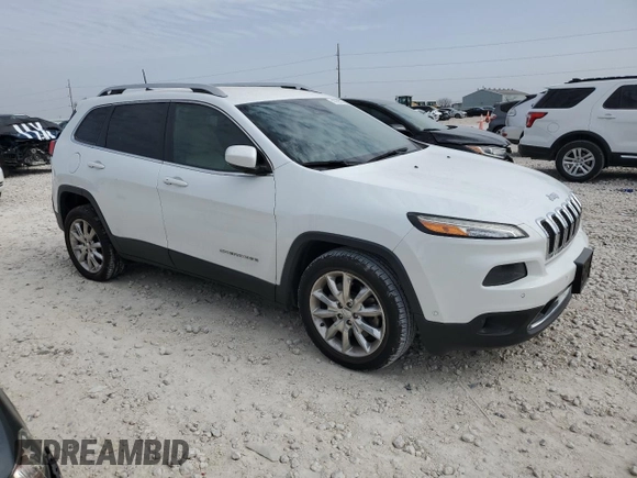 2016 Jeep Cherokee High Altitude with VIN 1C4PJLDB6GW172856, listed as a Copart auction lot 47985775 with 41,646 mi miles and Salvage Title. Bid and sale history available at carsss.com. Image 4.