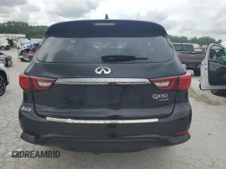 2019 Infiniti QX60 Luxe with VIN 5N1DL0MM2KC510398, listed as a Copart auction lot 60469365 with 130,117 mi miles and Salvage title. Bid and sale history available at DreamBid. Image 6.