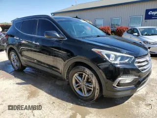 2017 Hyundai Santa Fe 2.4L z VIN 5XYZU3LB5HG392277, wystawiony jako Copart lot #51601765 z przebiegiem 81 943 mil mil oraz Szkoda całkowita • Salvage title. Historia ofert i sprzedaży dostępna na DreamBid. Obrazek 4.