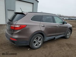 2014 Hyundai Santa Fe XL with VIN KM8SM4HF1EU042279, listed as a Copart auction lot 80753444 with 136,413 mi miles and Salvage Title. Bid and sale history available at carsss.com. Image 3.