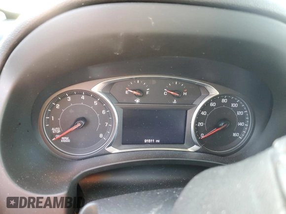 2020 GMC Terrain SLE with VIN 3GKALMEV8LL109289, listed as a Copart auction lot 46457925 with 91,511 mi miles and Salvage Title. Bid and sale history available at DreamBid. Image 9.