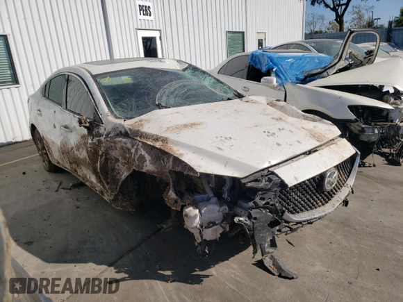 2021 Mazda 6 Sport with VIN JM1GL1UM0M1600168, listed as a Copart auction lot 84118174 with Not Provided miles and Salvage Title. Bid and sale history available at carsss.com. Image 4.