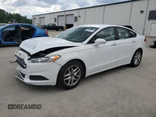 2013 Ford Fusion SE with VIN 3FA6P0H77DR348803, listed as a Copart auction lot 56864355 with 166,436 mi miles and Salvage title. Bid and sale history available at DreamBid. Image 1.