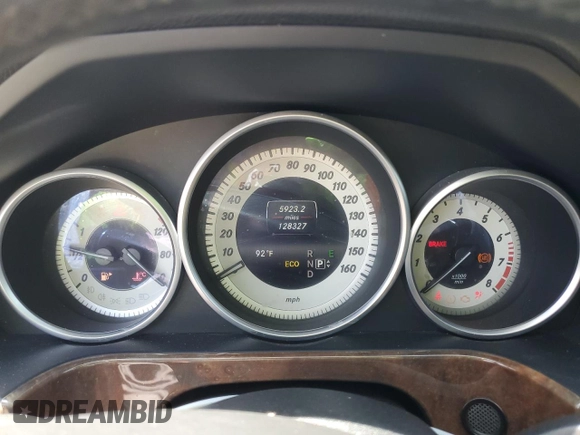 2014 Mercedes-Benz E 350 Sport with VIN WDDHF5KB8EA818290, listed as a Copart auction lot 62786005 with 128,327 mi miles and Salvage title. Bid and sale history available at DreamBid. Image 9.